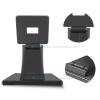 WANGHAI2024M Monitor Mount Adjustable LCD Monitor Stand Fits 13-24 inch Screen, Holds 14.3lbs, Foldable Single Monitor Stand with VESA Hole 75x75mm 100x100mm, Desktop/Wall Mount Monitor Desk Stand view 3