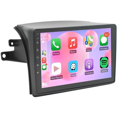 Vorally Wireless Android 13 GPS Navigation Car Stereo Radio 9Inch HD Touch Screen Carplay/Android Auto 2+32GB with Steering Wheel Control, Rear Camera and Support External Microphone