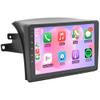 Vorally Wireless Android 13 GPS Navigation Car Stereo Radio 9Inch HD Touch Screen Carplay/Android Auto 2+32GB with Steering Wheel Control, Rear Camera and Support External Microphone view 1
