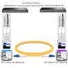 OPSTRAN 1000BASE-BX BiDi SFP Optical Transceiver Module Compatible with Alcatel-Lucent SFP-GIG-BX-D20 1490nm-TX/1310nm-RX 20km DOM Simplex LC SMF 4 Pack view 3