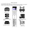 OPSTRAN 1000BASE-BX BiDi SFP Optical Transceiver Module Compatible with Alcatel-Lucent SFP-GIG-BX-D20 1490nm-TX/1310nm-RX 20km DOM Simplex LC SMF 4 Pack view 4