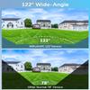122 Wide-Angle Outdoor Wired Security Camera System, Home Video Surveillance Systems, CCTV Cameras for Home, DVR Surveillance Kits view 4