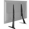 BFTOU Black Universal TV Stand Tabletop for 27 to 65 inch LCD Flat Screen TV,Max VESA 800 x 400mm, Height Adjustable TV Base Holds up to 88lbs view 1