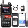 (2 Gen) Radtel RT-470X Plus Tri Band Ham Radio (Mobile App Bluetooth Programming) 256CH Aviation Air Band Radio Long Range Handheld Walkie Talkie NOAA USB-C Rechargeable AM FM view 1