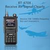 (2 Gen) Radtel RT-470X Plus Tri Band Ham Radio (Mobile App Bluetooth Programming) 256CH Aviation Air Band Radio Long Range Handheld Walkie Talkie NOAA USB-C Rechargeable AM FM view 2