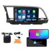 Kunfine Car CarPlay Android Auto Navigation Stereo GPS Radio Reverse Camera Display 9" IPS Touchscreen Headunit Tablet Pad Media Player for Hyundai Elantra 2017-2018, if Applicable Quad Core 4G+64G view 1