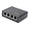 1000Mbps Gigabit Ethernet Splitter, High Speed RJ45 Connector Splitter with USB Power Cable, for Computer TV Game Console, for Online Games, Movie Watching, Large File Transfers view 1