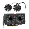 4Pin Graphics Card Cooling Fans Suitable for Asus Strix GTX 1060 960 950 750ti EX GTX 1050 1050Ti R9 370 Series Desktop T128010SH 75mm 12V 0.25A 4PIN Video Card Cooler Fans GPU Fan view 2
