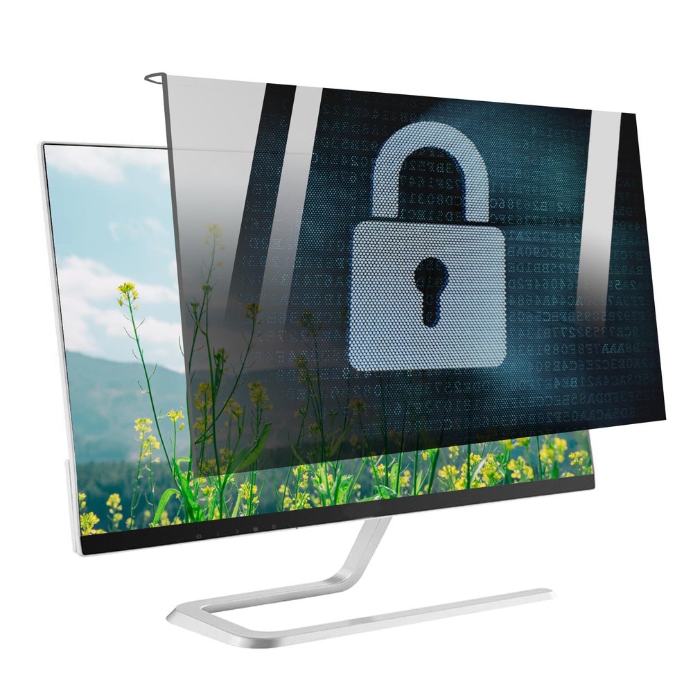JC JCSKY 24 Inch Privacy Screen for Monitor, Removable Computer Screen Privacy Shield, Anti Spy Screen Protector Film, Hanging Style,24" (16:10) (540mm*340mm)