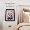 10.1 inch Digital Picture Frame, 1280x800 HD Digital Photo Frame, Sharing 16GB Memory Auto Rotate Slideshow Video Music Player, for Android 6.0. (US Plug 100240V) view 4