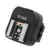 Flash Hot Shoe Adapter, PC Cable Port, User Friendly Design, ABS Metal, Flash Lamp, Compact Lightweight Size, Sturdy Structure view 1
