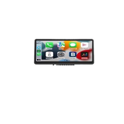 9" LCD Screen Wireless Carplay Dashboard Instrument ClusterCompatible with Tesla Model 3/Y GPS Navigation Multimedia Digital Speedometer(9-Y Compatible with Intel Atom)