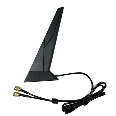 Laptops WiFi 7 Antenna 2T2R WIFI6 Dual Band 2.4GHz 5GHz 6GHz RP-SMA for MSI Z790 Z790-A X670 X670E B760 B760M Z690 X570 B550 B460I B550I Motherboard Wi-Fi 6E for PC Desktop Computer