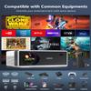 FUDONI P3 Bluetooth Projector and S1 Netflix Projector, Outdoor Movie Projector with WiFi and Bluetooth Native 1080P 4K Supported view 2