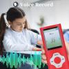 64GB Music Player, MP3 MP4 Music Player, Voice Recorder MP3 Player Music Player with Speaker HiFi MP3 Player for Learning, Outdoor Activities, Gym Workouts (Red) view 2