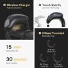 Watreketal Smart Tasbih Zikr Rings, 5 Size(16/18/20/22/24mm) Interchangeable Tasbih Counter Rings,APP Support Digital Counter Prayer Reminder Rings, Waterproof 4 Digit Finger Counter for Muslims view 2