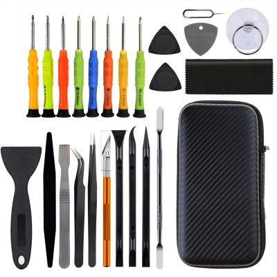CKKNILV 25 in 1 Metal Spudger Phone Opening Pry for Disassemble Repair Screwdriver for Phone