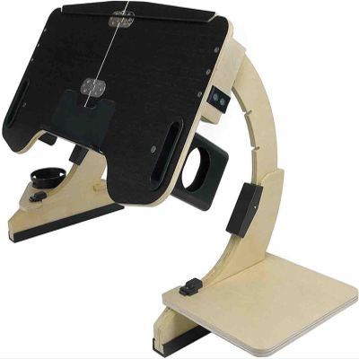 CUIYMXSC Laptop Bed Table, Adjustable Notebook Laptop Bracket, Stable and Durable, Computer Holder Accessories Foldable Bed Desk (A)