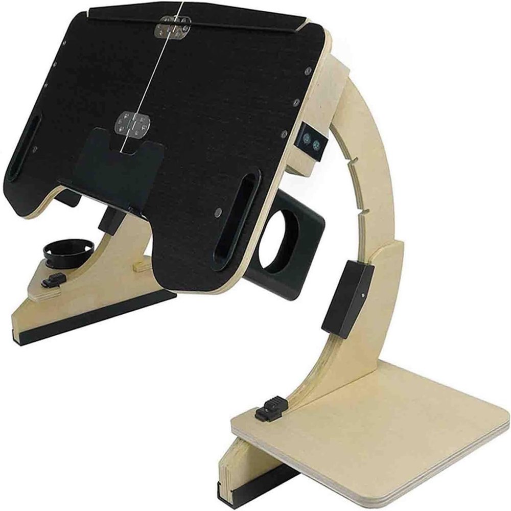 CUIYMXSC Laptop Bed Table, Adjustable Notebook Laptop Bracket, Stable and Durable, Computer Holder Accessories Foldable Bed Desk (A)