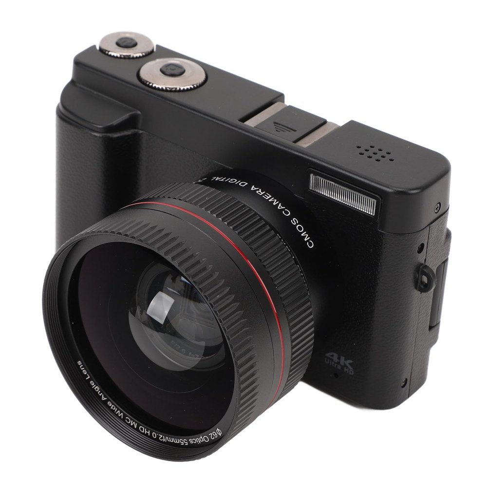 48MP HD Digital Camera,16X Auto Focus 4K Travel Camera, 3 Inch Flip Screen Digital Camera for Vlogging, Record While Charging, USB 4K Digital Camera, Vlogging Camera