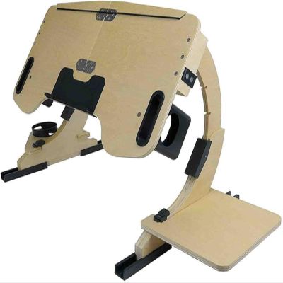 CUIYMXSC Laptop Bed Table, Adjustable Notebook Laptop Bracket, Stable and Durable, Computer Holder Accessories Foldable Bed Desk (D)