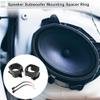 RATCHROLL Speaker Spacer Ring Tweeter Speaker Spacer Adaptor for Buick Waterproof Speaker Subwoofer Mounting Spacer Bracket Ring ABS 2 Set view 2