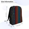 VTCTOASY Backpack Travel Laptop Backpack for Men Women Lightweight Rucksack Stripes and rows of stars Casual Daypack view 4