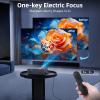 FUDONI GC888 Projector and S1 Netflix Projector, Native 1080P 4K Supported, Auto Keystone & Electric Focus Movie Projector view 2