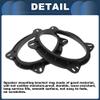 INFINAUTO Speaker Spacer Ring Tweeter Speaker Spacer Adaptor for 6x9" for Toyota Avalon 2004-2015 ABS Black Waterproof view 4