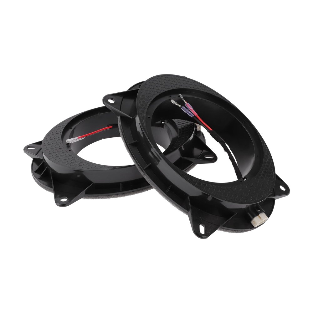 RATCHROLL Speaker Spacer Ring Tweeter Speaker Spacer Adaptor for Toyota Waterproof Speaker Subwoofer Mounting Spacer Bracket Ring ABS 2 Set