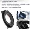 RATCHROLL Speaker Spacer Ring Tweeter Speaker Spacer Adaptor for Toyota Waterproof Speaker Subwoofer Mounting Spacer Bracket Ring ABS 2 Set view 3