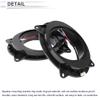 RATCHROLL Speaker Spacer Ring Tweeter Speaker Spacer Adaptor for Toyota Waterproof Speaker Subwoofer Mounting Spacer Bracket Ring ABS 2 Set view 4
