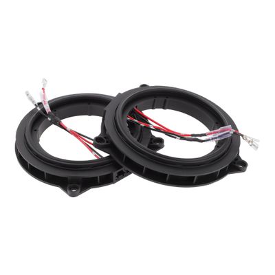 RATCHROLL Speaker Spacer Ring Midrange Speaker Spacer Adaptor for BMW Waterproof Speaker Subwoofer Mounting Spacer Bracket Ring ABS 2 Set