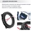 RATCHROLL Speaker Spacer Ring Midrange Speaker Spacer Adaptor for BMW Waterproof Speaker Subwoofer Mounting Spacer Bracket Ring ABS 2 Set view 3