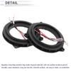 RATCHROLL Speaker Spacer Ring Midrange Speaker Spacer Adaptor for BMW Waterproof Speaker Subwoofer Mounting Spacer Bracket Ring ABS 2 Set view 4