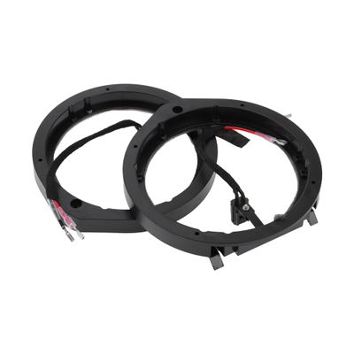 RATCHROLL Speaker Spacer Ring Tweeter Speaker Spacer Adaptor for Honda 2013-2024 Rear DoorWaterproof Speaker Subwoofer Mounting Spacer Bracket Ring ABS 2 Set