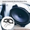 RATCHROLL Speaker Spacer Ring Tweeter Speaker Spacer Adaptor for Toyota 2000-2012 Waterproof Speaker Subwoofer Mounting Spacer Bracket Ring ABS 2 Set view 2