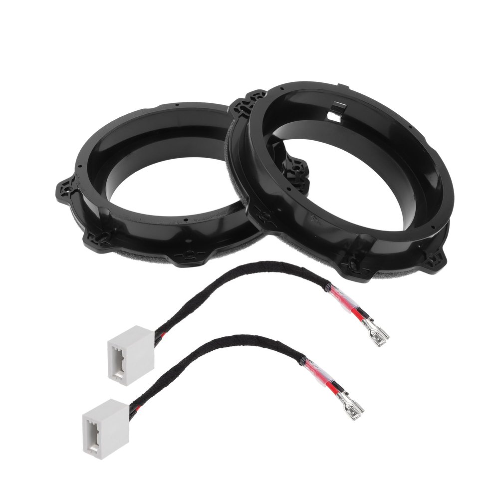 RATCHROLL Speaker Spacer Ring Tweeter Speaker Spacer Adaptor for Hyundai Waterproof Speaker Subwoofer Mounting Spacer Bracket Ring ABS 2 Set