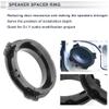 RATCHROLL Speaker Spacer Ring Tweeter Speaker Spacer Adaptor for Hyundai Waterproof Speaker Subwoofer Mounting Spacer Bracket Ring ABS 2 Set view 3