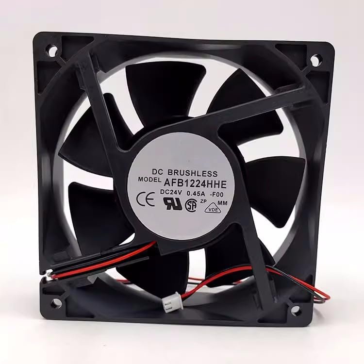for AFB1224HHE 24V 0.45 A12038 12cm Frequency Converter 15kw Cooling Fan