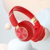 Bluetooth 5.0 Headphones Over Ear Earphones Head-Mounted Bluetooth Wireless Headset Wireless Headphones with Microphone Foldable Lightweight Headset for Home Office Sports Travel (Red) view 1
