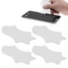 Pry Tool, Screen Tool 4Pcs Pry Spudger Stainless Steel Disassemble Card Spudger Tool Curved Spudger Pry Blade Repair Opening Tool for Phone, Laptop, Tablet Repair view 2