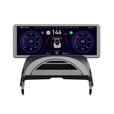 6.86 Inch Intelligent LCD DisplayCluster Instrument HD LCD SpeedometerCompatible with Tesla Model 3 and Model Y Car LCD Dashboard Kit