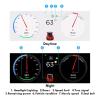 9 Inch Digital Virtual CockpitCompatible with Tesla Model Y and Model 3 2019-2023 Instrument Cluster Performance Speedometer HUD Dashboard(Compatible with AMD CPU) view 2