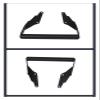 TYJPBUSA GPS Mount Bracket for G310GS G 310 GS for G310R G 310GS for G310 R Motorcycle Phone GPS Navigation Plate Bracket Handlebar Adapt Holder Navigator Mount view 3