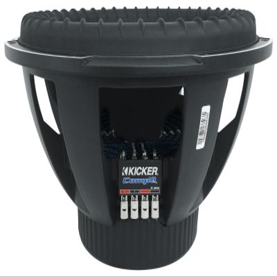 Audiosavings Bundle: (2) Kicker 51CWQ152 COMP Q 15" 1200 Watt Car Audio Subwoofer DVC 2 Ohm Sub CWQ152 (2 Items)