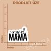(3Pcs) Girl Mama Sticker Girl Mom Sticker Mom Life Sticker, Perfect for Moms Mama Mothers Grandma Mother's Day Waterproof Vinyl Decal For Books Laptop Phones Tumblers Water Bottles, Size 3 x 2.3 Inch view 2