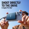 Lexar 4TB Armor 700 Portable SSD, Up to 2000MB/s, USB 3.2 Gen 2x2, Rugged, IP66 Water & Dust Resistance, Compatible w/iPhone 15/16, Cameras, Gaming, External SSD, Dark Blue (LAR700X004T-RNLNU) view 4