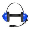 ArrowMax AHDH0033D-BU-SC-K2 Motorsports Pit Crews 23dB Noise Reduction Racing Headphone Compatible with BaoFeng BTECH UV-5R UV-5RA Kenwood 2-Pin K1 Plug (with Dynamic Noise-Canceling Microphone) view 4