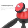 Naroote Tabletop Tripod, Phone Tripod with 1/4in Screw Mobile Phone Mini Desktop Live Selfie Camera Tripod Mini Tripod for Camera for Sports Cameras, Mirrorless Cameras, SLR (Red) view 3